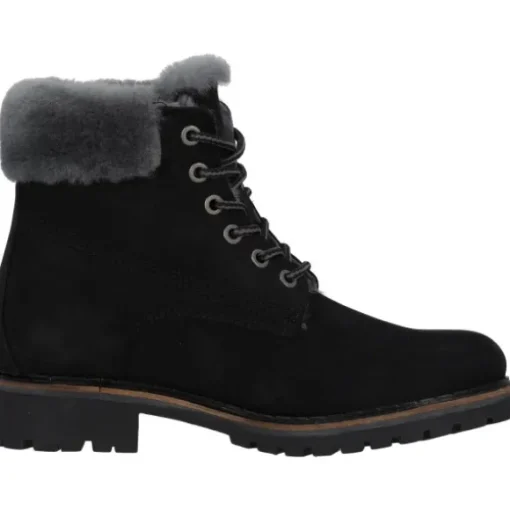 Palado Sudhim, Schnürstiefel, Damen, Schwarz