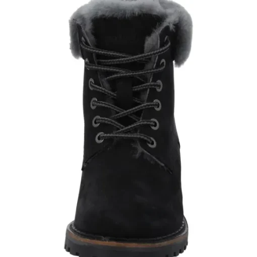 Palado Sudhim, Schnürstiefel, Damen, Schwarz