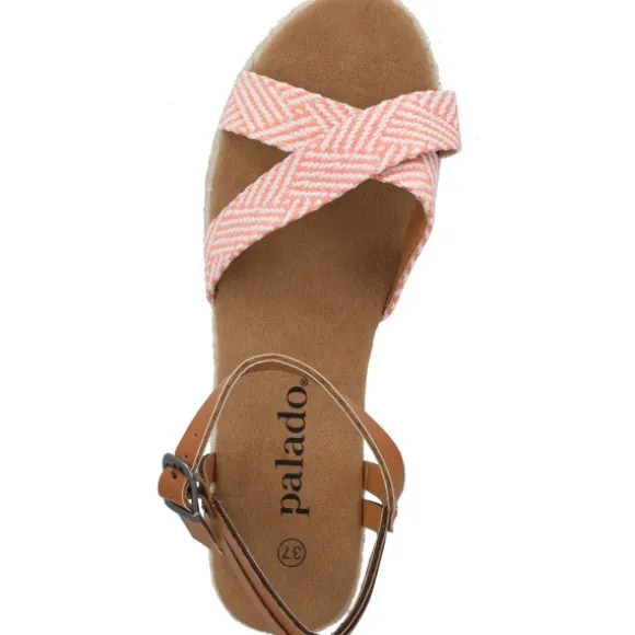 Palado Thunon, Riemchensandalen, Damen, Lachs