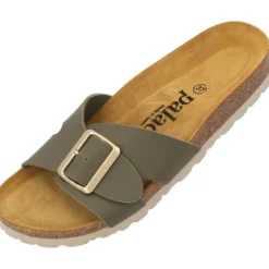 Palado Tinos, Pantoletten, Damen, Khaki Matt