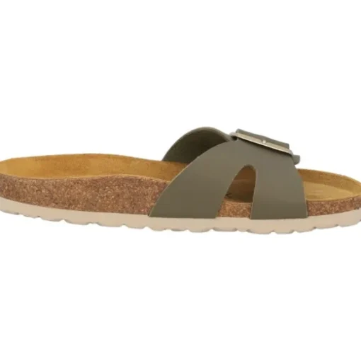 Palado Tinos, Pantoletten, Damen, Khaki Matt