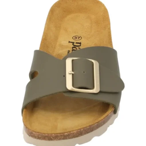 Palado Tinos, Pantoletten, Damen, Khaki Matt