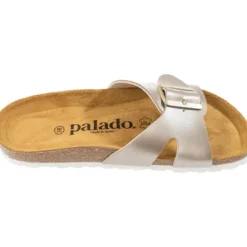 Palado Tinos, Pantoletten, Damen, Sand Metallic
