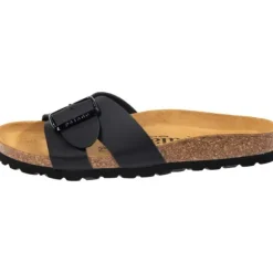 Palado Tinos, Pantoletten, Damen, Schwarz Matt