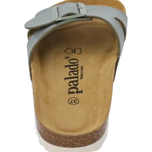 Palado Tinos, Pantoletten, Damen, Olive Metallic