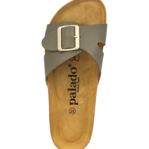 Palado Tinos, Pantoletten, Damen, Khaki Matt
