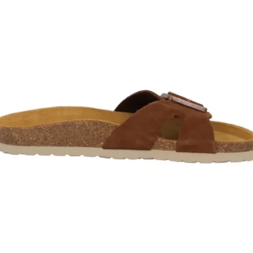 Palado Tinos Premium Leather, Pantoletten, Damen, Braun