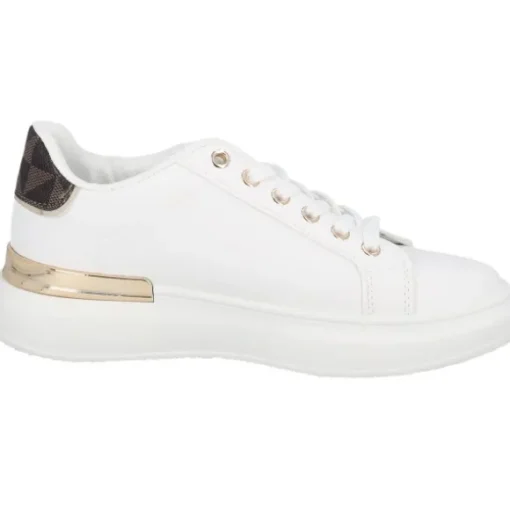 Palado Trishana, Sneakers Low, Damen, Weiß/Braun