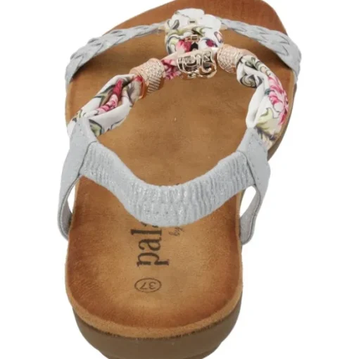 Palado Ubah by Sila Sahin, Komfort-Sandalen, Damen, Silber