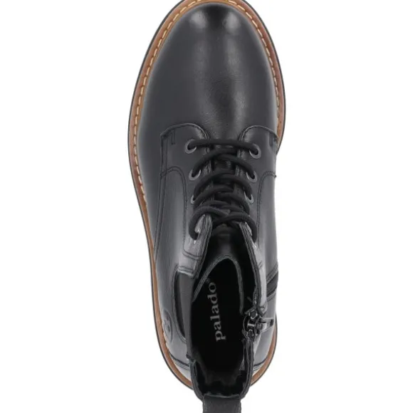 Palado Unije, Schnürstiefeletten, Damen, Schwarz