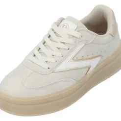 Palado Valcis, Sneakers Low, Damen, Beige/Weiß