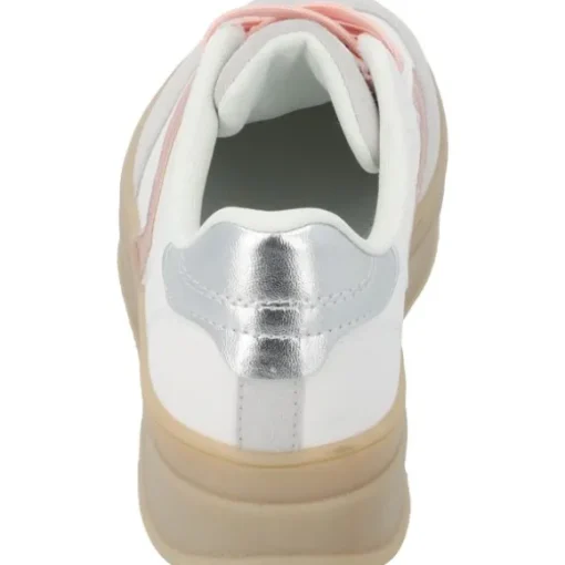 Palado Valcis, Sneakers Low, Damen, Weiß/Rose
