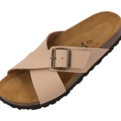 Palado Vanelis, Pantoletten, Damen, Beige Matt