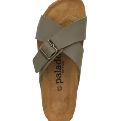 Palado Vanelis, Pantoletten, Damen, Khaki Matt