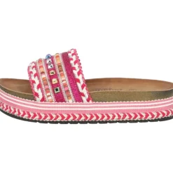 Palado Vaphine by Sila Sahin, Plateau-Pantoletten, Damen, Pink