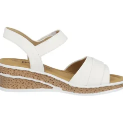 Palado Vemlu, Keilsandaletten, Damen, Weiß