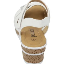 Palado Vemlu, Keilsandaletten, Damen, Weiß