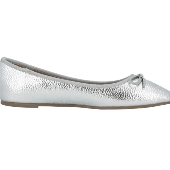 Palado Voso, Ballerinas, Damen, Silber Metallic