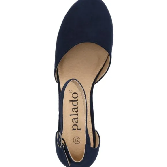 Palado Wystin, Riemchensandaletten, Damen, Blau