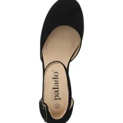 Palado Wystin, Riemchensandaletten, Damen, Schwarz