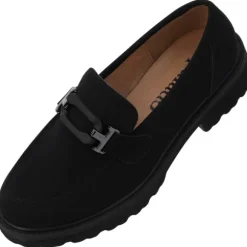 Palado Xesta, Loafers, Damen, Schwarz Samt
