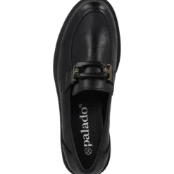 Palado Xesta, Loafers, Damen, Schwarz