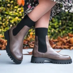 Palado Ychi by Sila Sahin, Stiefeletten, Damen, Cappuccino