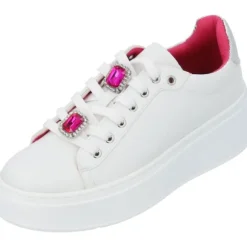 Palado Yellar by Sila Sahin, Sneakers Low, Damen, Weiß/Pink