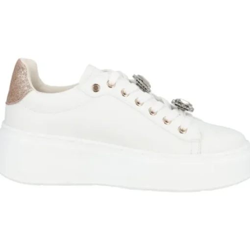 Palado Yellar by Sila Sahin, Sneakers Low, Damen, Weiß/Gold