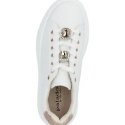 Palado Yellar by Sila Sahin, Sneakers Low, Damen, Weiß/Gold