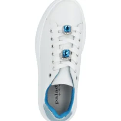 Palado Yellar by Sila Sahin, Sneakers Low, Damen, Weiß/Blau