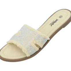 Palado Yinra by Sila Sahin, Pantoletten, Damen, Beige