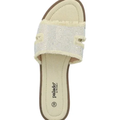 Palado Yinra by Sila Sahin, Pantoletten, Damen, Beige