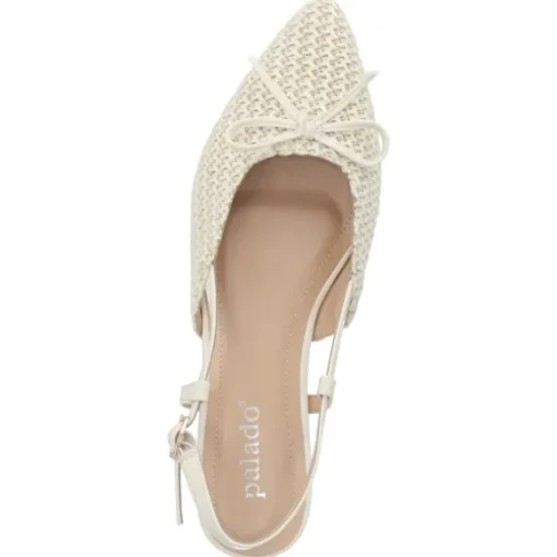 Palado Yvnee, Sling-Ballerinas, Damen, Weiß