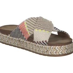 Palado Zurlo by Sila Sahin, Plateau-Pantoletten, Damen, Beige