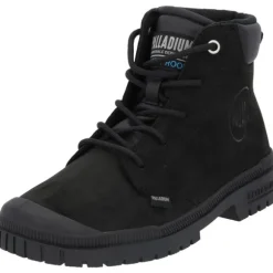 Palladium 77891, Schnürstiefeletten, Damen, Schwarz