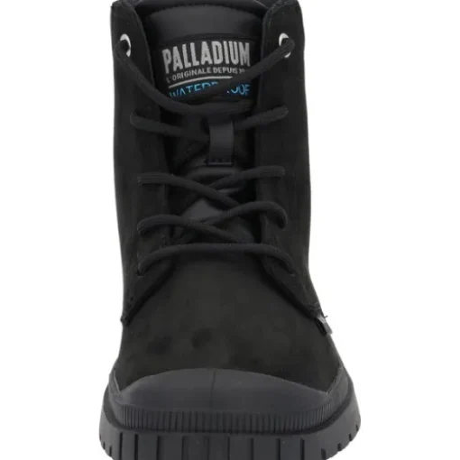 Palladium 77891, Schnürstiefeletten, Damen, Schwarz