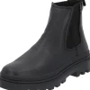 Palladium 98915, Stiefeletten, Damen, Schwarz (Chelsea Black)