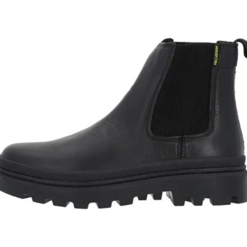Palladium 98915, Stiefeletten, Damen, Schwarz (Chelsea Black)