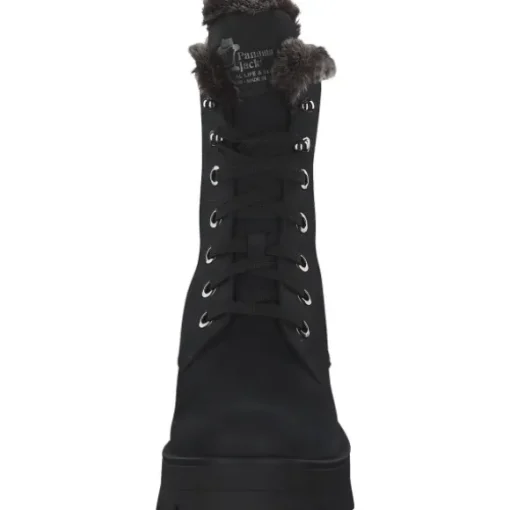 Panama Jack Clare B, Schnürstiefel, Damen, Schwarz (Negro/Black)