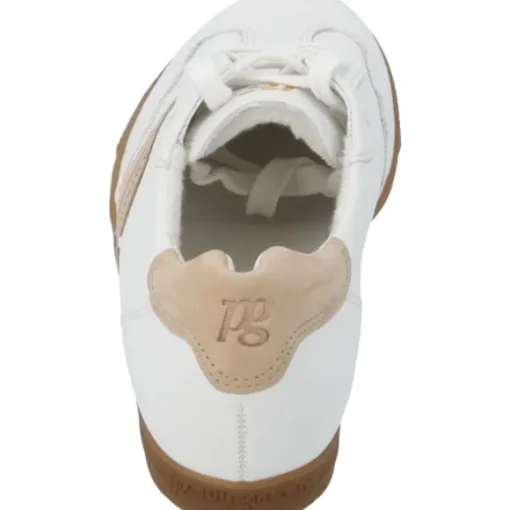 Paul Green 5450-017 , Schnürschuhe, Damen, white/sabbia