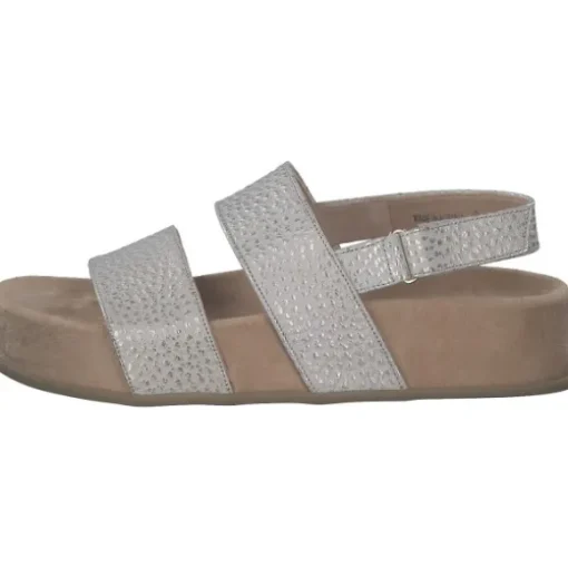 Paul Green 6159, Keilsandaletten, Damen, palegold