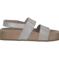 Paul Green 6159, Keilsandaletten, Damen, palegold