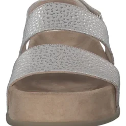 Paul Green 6159, Keilsandaletten, Damen, palegold