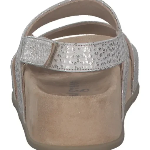 Paul Green 6159, Keilsandaletten, Damen, palegold