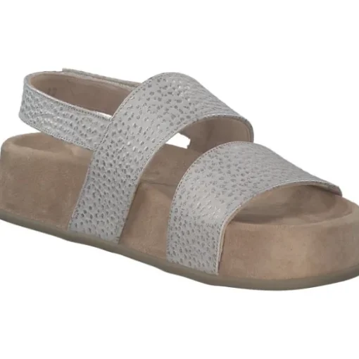 Paul Green 6159, Keilsandaletten, Damen, palegold