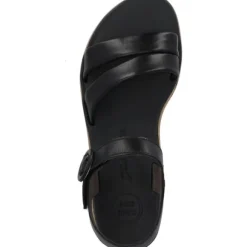 Paul Green 6112, Keilsandaletten, Damen, Schwarz