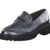 Paul Green 1120-016, Mokassins, Damen, piombo/black