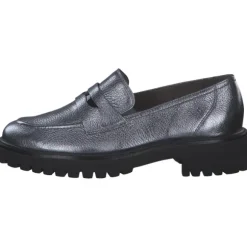Paul Green 1120-016, Mokassins, Damen, piombo/black