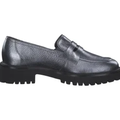 Paul Green 1120-016, Mokassins, Damen, piombo/black
